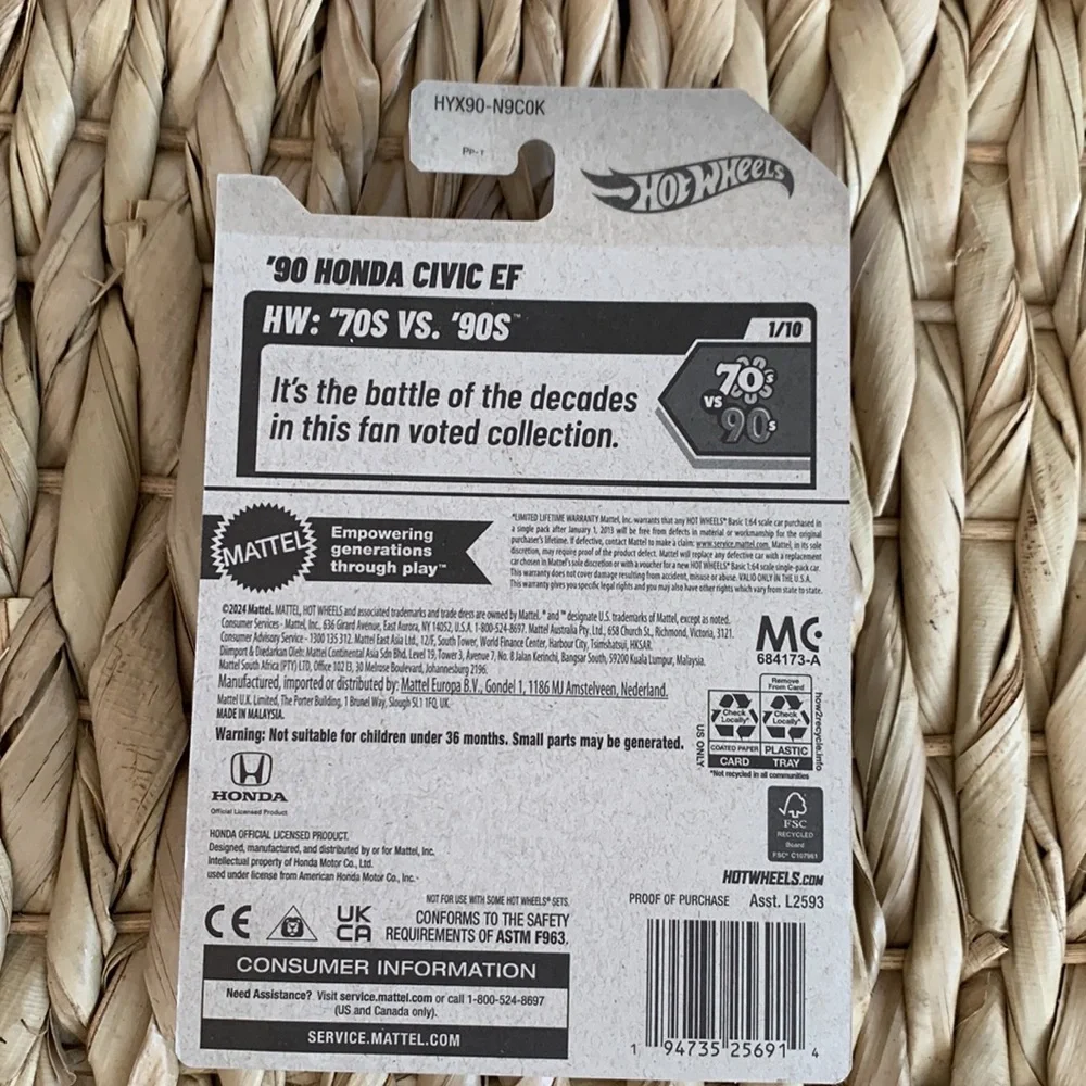 N/A hot wheels